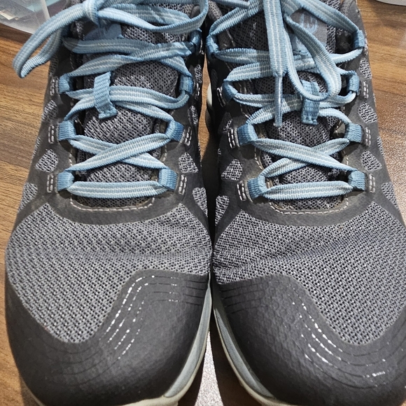 Merrell Shoes - Merrell Gray and Blue Women's Athletic Shoes